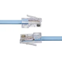 StarTech.com Ethernet Cable 1.8 m F/UTP Polyvinyl Chloride Jacket Blue ROLLOVERMM6