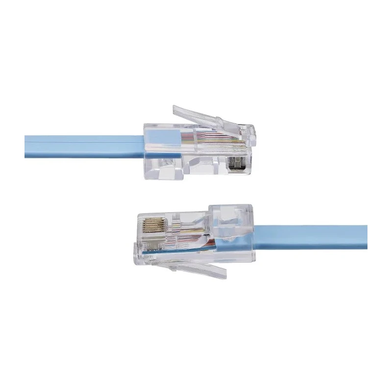 StarTech.com Ethernet Cable 1.8 m F/UTP Polyvinyl Chloride Jacket Blue ROLLOVERMM6