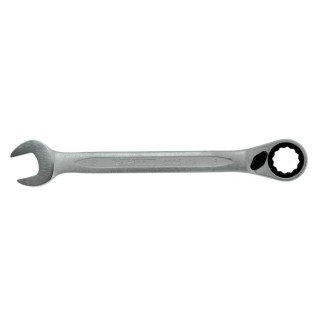 Teng Tools Combination Ratchet Spanner Satin Finish 208mm Overall Length 16 mm 600516R