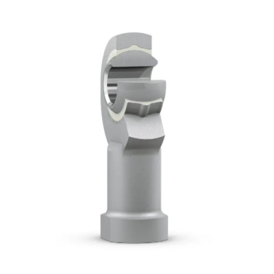 SKF M27 x 2 Steel Rod End, 30mm Bore Metric, 64kN Dynamic Load, 69.5kN Static Load SIKAC 30 M/VZ019