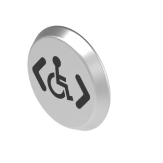 EAO Push Button Lens Round Cap Type for Use with 56 Series 56-6.00003