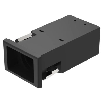 EAO Modular Switch Actuator Push Button Black for Use with 22 Series 22-222.011