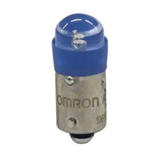 Omron Push Button Lamp for Use with A22N Series Push Button A22NZ-L-AE