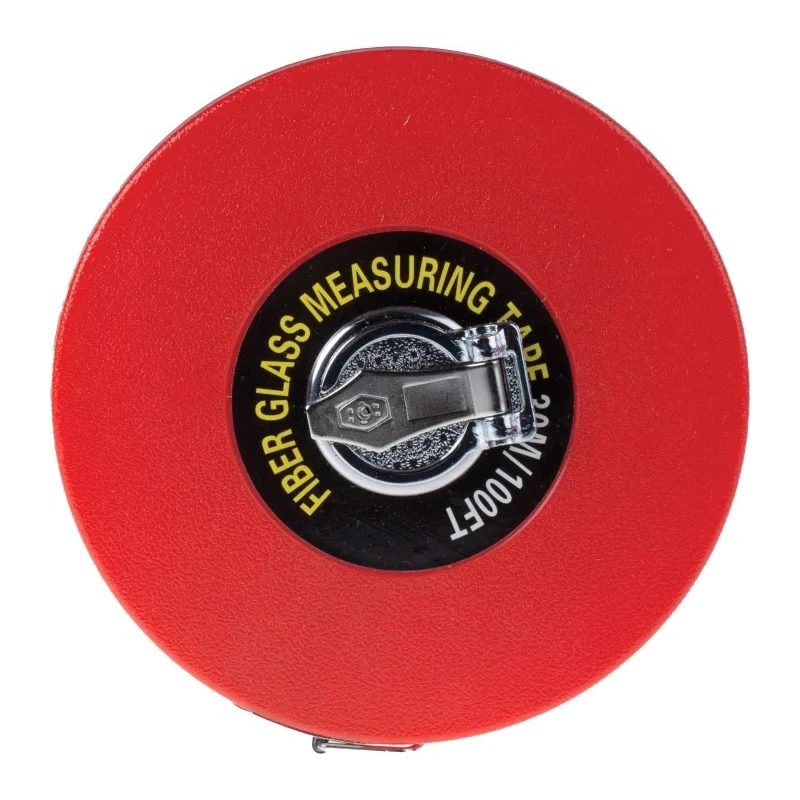 RS PRO 30 m Tape Measure, Imperial and Metric Units, Red ABS Case, Class III Standards 913-1554