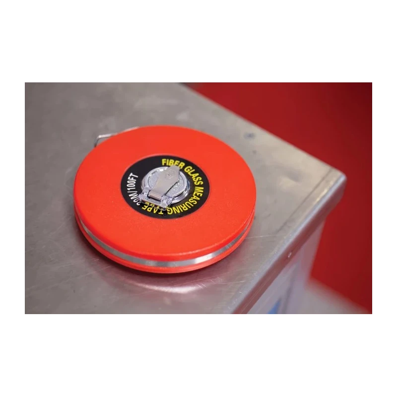 RS PRO 30 m Tape Measure, Imperial and Metric Units, Red ABS Case, Class III Standards 913-1554