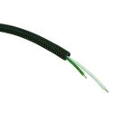 RS PRO Flexible Split Polypropylene Conduit 10 mm Nominal Diameter, Black, 100m Length 185-4061