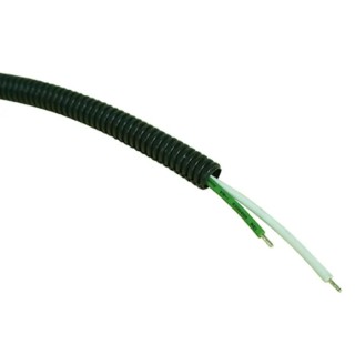 RS PRO Flexible Split Polypropylene Conduit 10 mm Nominal Diameter, Black, 100m Length 185-4061