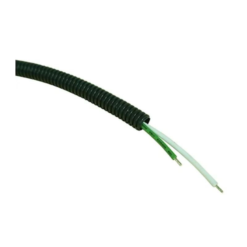 RS PRO Flexible Split Polypropylene Conduit 10 mm Nominal Diameter, Black, 100m Length 185-4061