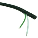 RS PRO Flexible Split Polypropylene Conduit 10 mm Nominal Diameter, Black, 100m Length 185-4061