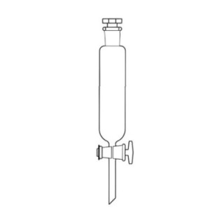Dropping Funnels Cylindrical Glass Key Stopcock for Lab image-1