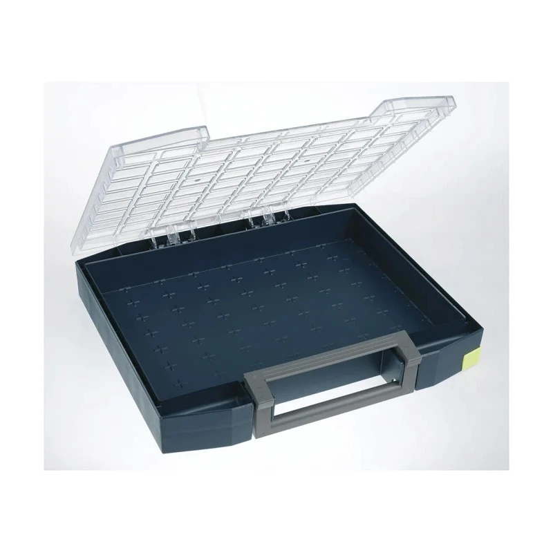 Raaco Blue Polypropylene, Polycarbonate Compartment Box 78 mm x 465 mm x 401 mm 134958