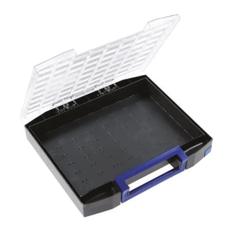 Raaco Blue Polypropylene, Polycarbonate Compartment Box 78 mm x 465 mm x 401 mm 134958