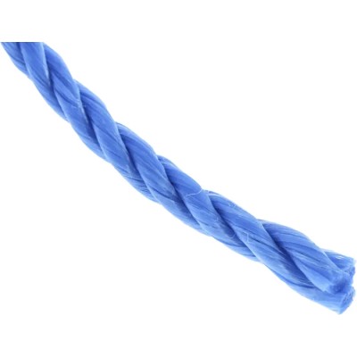 RS PRO Polypropylene Rope 6 mm Diameter, 220 m Length, Safe Working Load 500kg, UV Stabilised, Model 672-958