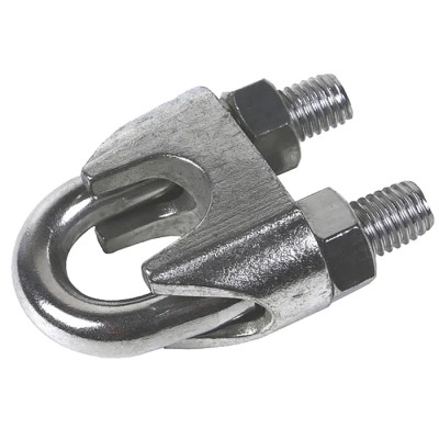 RS PRO Stainless Steel Wire Rope Grip for 8 mm Diameter Wire Rope Model 124-4798
