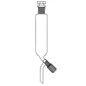 Dropping Funnels Cylindrical PTFE Needle Valve Stopcock Lab image-1