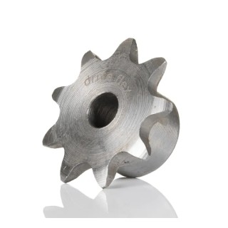 RS PRO 9 Tooth Pilot Sprocket 05 B-1 Steel 6mm Bore 23.39mm Pitch Diameter 12mm Width 146-5424