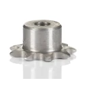 RS PRO 9 Tooth Pilot Sprocket 05 B-1 Steel 6mm Bore 23.39mm Pitch Diameter 12mm Width 146-5424