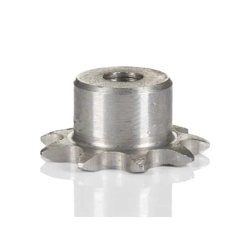 RS PRO 9 Tooth Pilot Sprocket 05 B-1 Steel 6mm Bore 23.39mm Pitch Diameter 12mm Width 146-5424