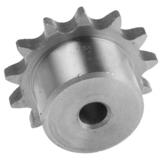 RS PRO 9 Tooth Pilot Sprocket Steel 10mm Bore 08 B-1 Chain 25mm Width 146-5434