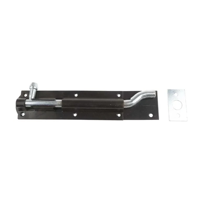 RS PRO Steel Epoxy Black Necked Tower Door Bolt 200mm 751-297