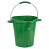 Vikan Durable 20L Plastic Green Round Bucket with Handle 470x470x380mm 56922