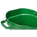 Vikan Durable 20L Plastic Green Round Bucket with Handle 470x470x380mm 56922