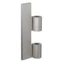 Pinet Raw Steel Leaf Hinge with Knuckle Pin Screw Fixing 80 mm x 30 mm x 3 mm 50-1-3991