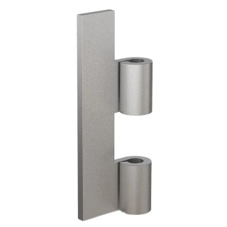Pinet Raw Steel Leaf Hinge with Knuckle Pin Screw Fixing 80 mm x 30 mm x 3 mm 50-1-3991