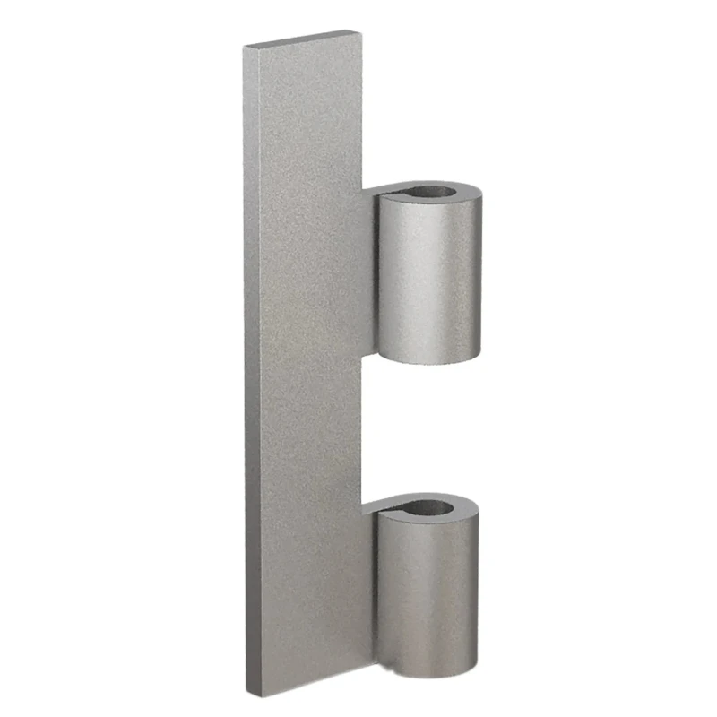 Pinet Raw Steel Leaf Hinge with Knuckle Pin Screw Fixing 80 mm x 30 mm x 3 mm 50-1-3991