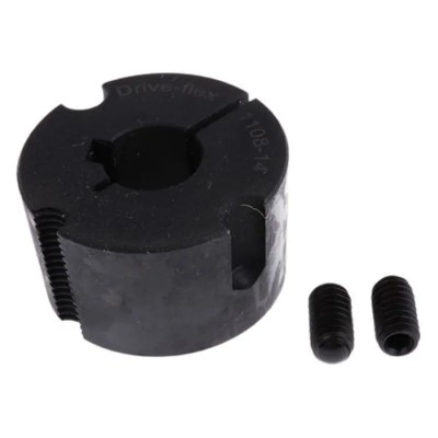 RS PRO Cast Iron Taper Bush 38 mm Outside Diameter 22 mm Length 16 mm Bore Diameter Model 146-5442