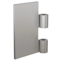 Pinet Steel Raw Butt Hinge with Knuckle Pin, Screw Fixing, 80 mm x 50 mm x 3 mm 50-1-3993