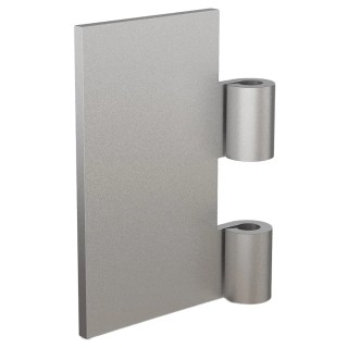 Pinet Steel Raw Butt Hinge with Knuckle Pin, Screw Fixing, 80 mm x 50 mm x 3 mm 50-1-3993