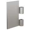 Pinet Steel Raw Butt Hinge with Knuckle Pin, Screw Fixing, 80 mm x 50 mm x 3 mm 50-1-3993