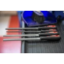 RS PRO 4 Piece 200 mm Second Cut Engineers File Set with Ergonomic Handles 146-7306