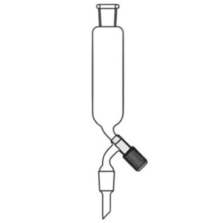 Dropping Funnels Cylindrical Socket PTFE Needle Valve Stopcock Lab image-1