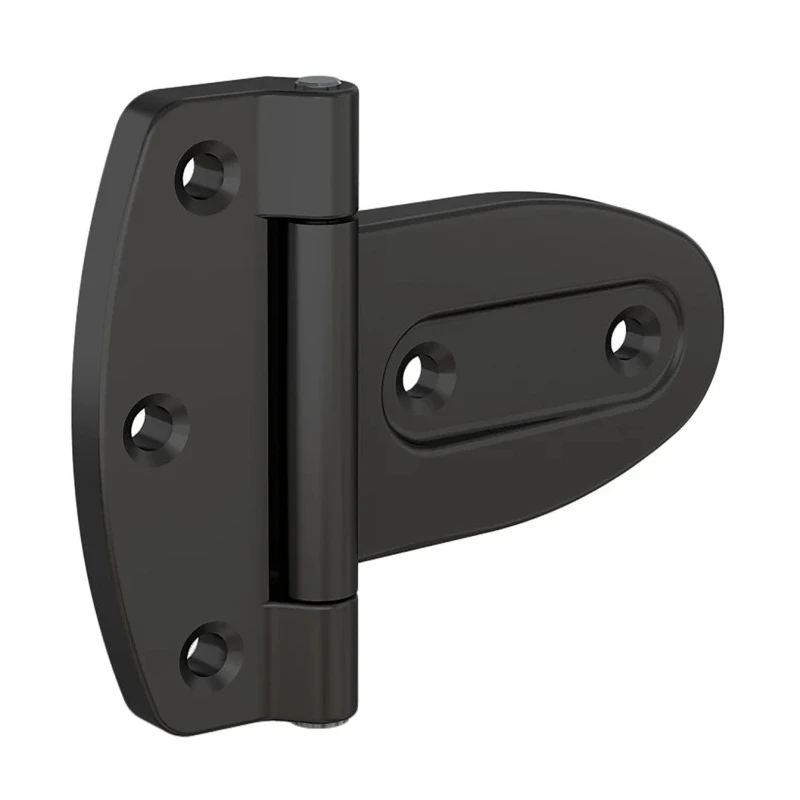 Pinet Black Polyamide Tee Hinge Screw Fixing 108mm x 131mm x 9.5mm 54-1-9000