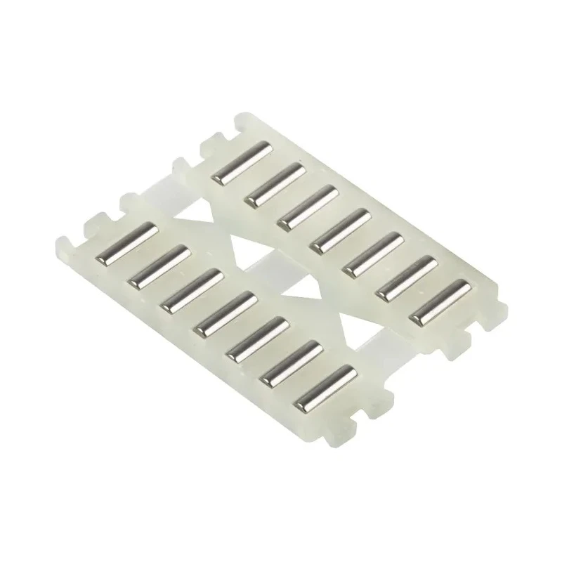 INA Double Flat Cage Assembly with 2 mm Roller Diameter and 6.8 mm Roller Length, 25 mm Assembly Width, 32 FF2025-ZW-B-0-2