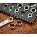 CK Metal 10 Piece Spanner Recess Drive Screw/Bolt & Nut Kit T4360