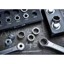 CK Metal 10 Piece Spanner Recess Drive Screw/Bolt & Nut Kit T4360