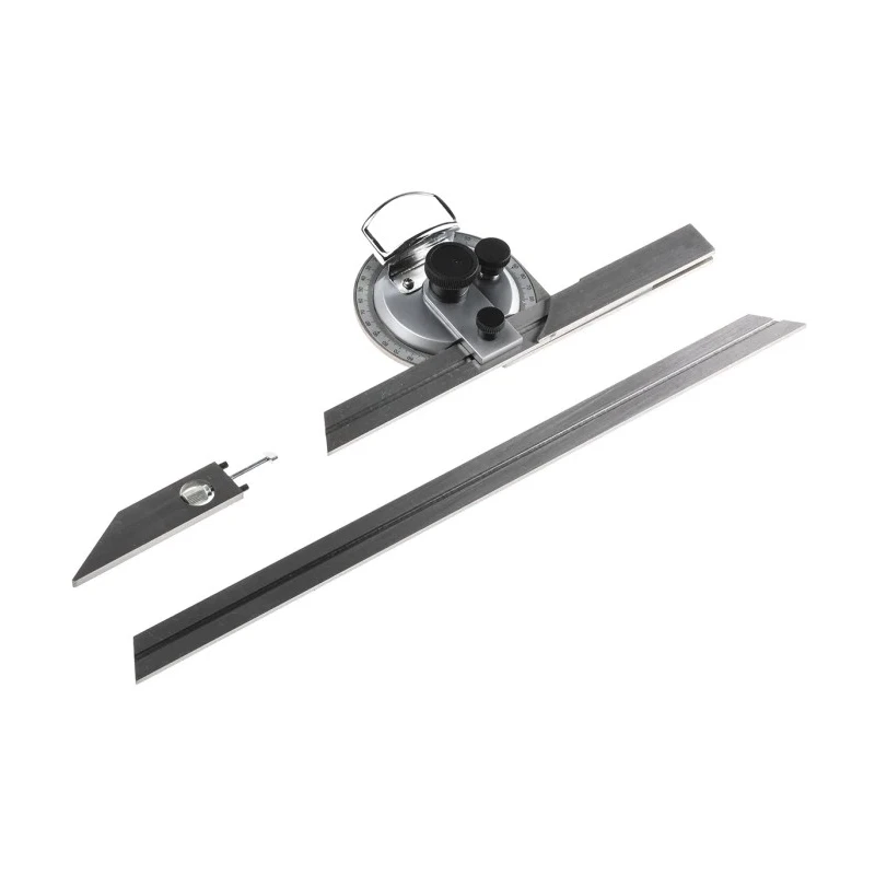 MikronTec Metric Bevel Protractor Stainless Steel Blade 300mm 400 300MM