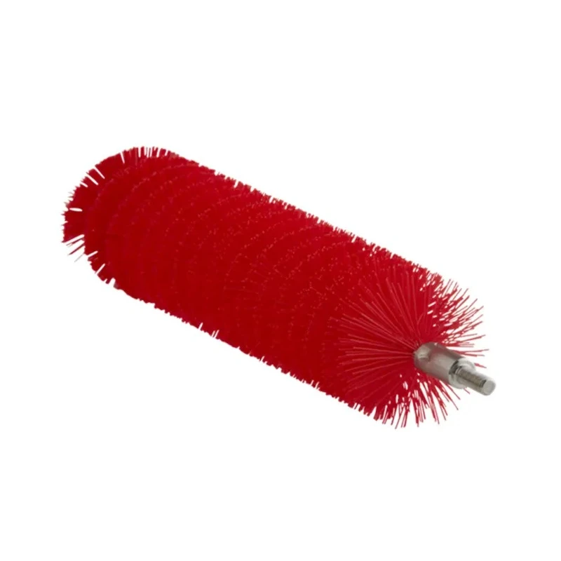 Vikan Red Bottle Brush 200mm Length, 40mm Diameter, Polypropylene Handle, Polyester Bristle 53684