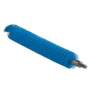 Vikan Blue Bottle Brush 200mm Length x 20mm Diameter, Polyester Bristle, Polypropylene Handle 53653