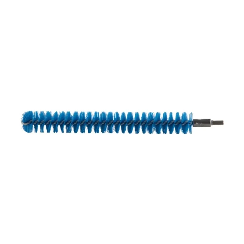 Vikan Blue Bottle Brush 200mm Length x 20mm Diameter, Polyester Bristle, Polypropylene Handle 53653