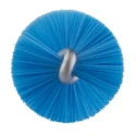 Vikan Blue Bottle Brush 200mm Length x 20mm Diameter, Polyester Bristle, Polypropylene Handle 53653