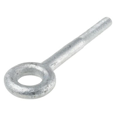 RS PRO Galvanised Steel Eye Bolt, M12 Thread Size, 50 mm Thread Length, 24 mm Eye Outside Diameter 124-4838