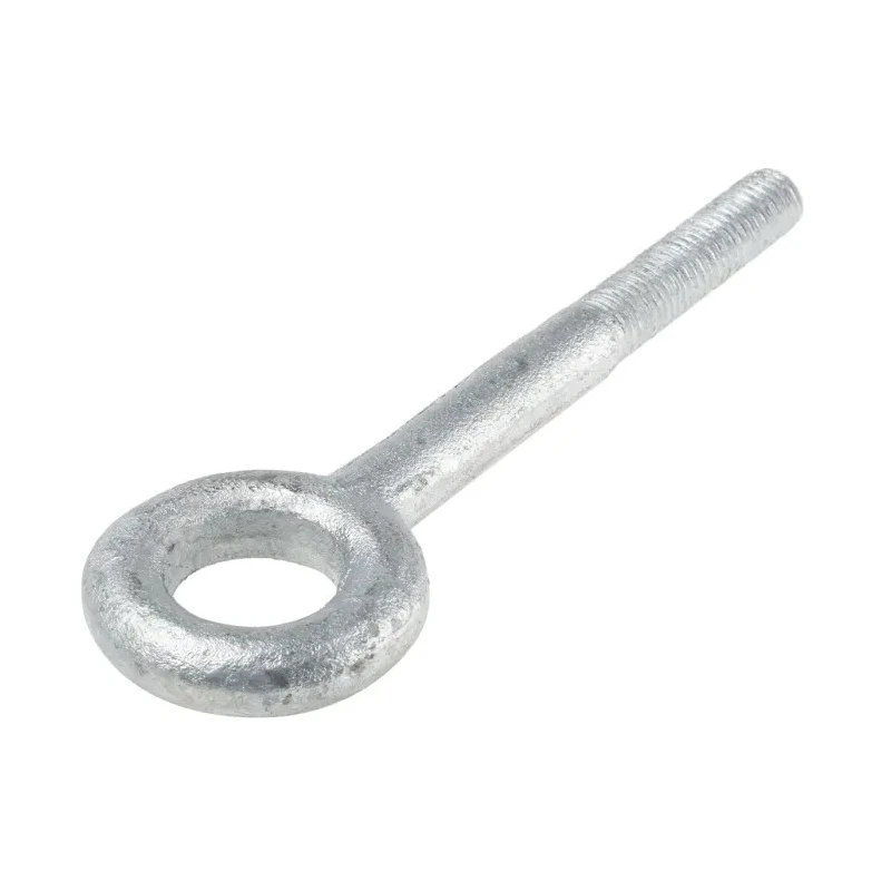 RS PRO Galvanised Steel Eye Bolt, M12 Thread Size, 50 mm Thread Length, 24 mm Eye Outside Diameter 124-4838
