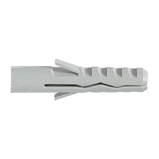 RS PRO Grey Polyamide 6 Wall Plug 40 mm Length 177-7055