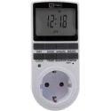RS PRO Digital Plug In Timer 230V AC 50Hz Type F Schuko Socket 178-5372