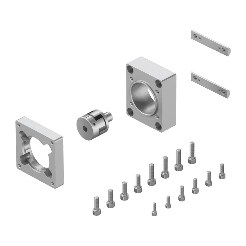 Festo Mounting Equipment for Electric Linear Actuators IP40, Transferable Torque 3.6 Nm, Weight 280 g EAMM-A-R38-57A