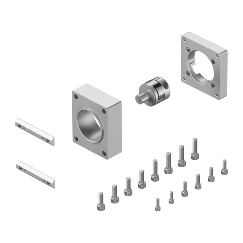 Festo Mounting Equipment for Electric Linear Actuators IP40, Transferable Torque 3.6 Nm, Weight 280 g EAMM-A-R38-57A